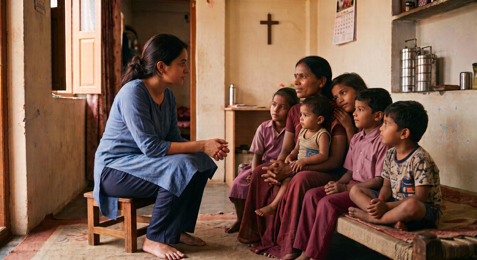 Our member helping our family